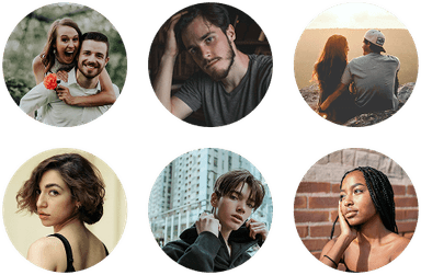 collage of user photos